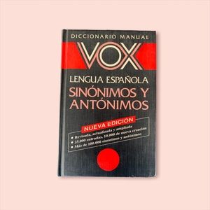 Diccionario Lengua Española Sinónimos y Antónimos